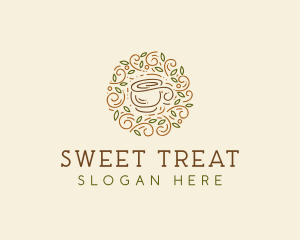 Coffee Tea Cafe  logo design