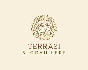 Coffee Tea Cafe  logo design