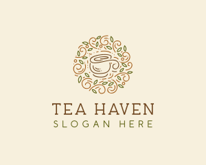 Coffee Tea Cafe  logo design