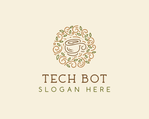 Coffee Tea Cafe  logo design