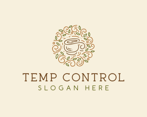 Coffee Tea Cafe  logo design