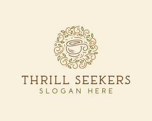 Coffee Tea Cafe  logo design