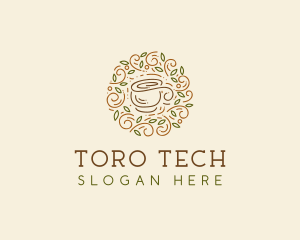 Coffee Tea Cafe  logo design