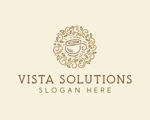 Coffee Tea Cafe  logo design