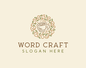 Coffee Tea Cafe  logo design