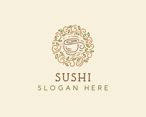 Coffee Tea Cafe  logo design