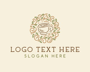 Organic - Organic Coffee Cup logo design