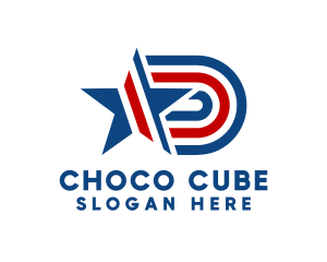 Election - American Country Star logo design