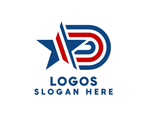 Government - American Country Star logo design