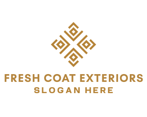 Pattern - Royal Ethnic Textile Pattern logo design