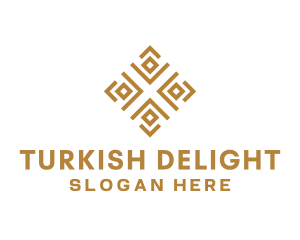 Turkish - Royal Ethnic Textile Pattern logo design