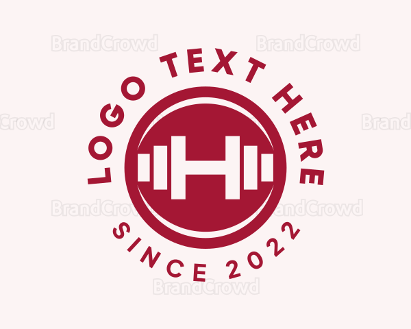 Workout Fitness Gym Logo