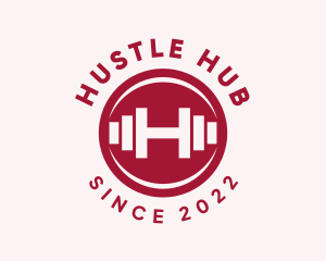 Workout Fitness Gym logo design