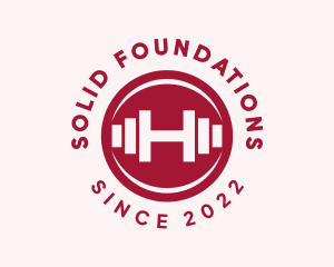 Powerlifter - Workout Fitness Gym logo design
