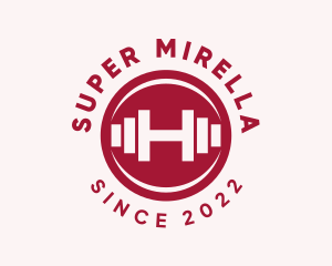 Workout Fitness Gym logo design