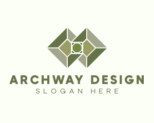 Flooring Tile Design logo design