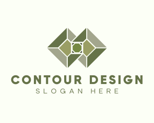 Flooring Tile Design logo design