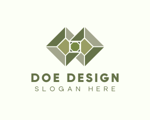 Flooring Tile Design logo design