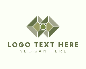 Flooring Tile Design Logo