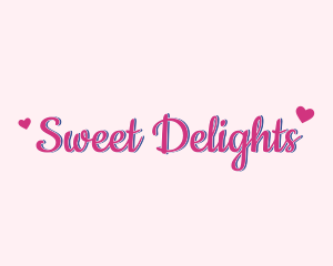 Lovely Handwritten Heart logo design