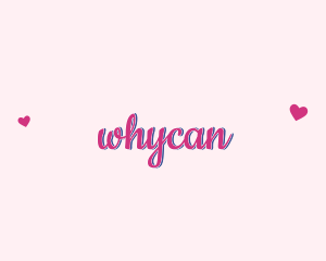 Teenager - Lovely Handwritten Text logo design