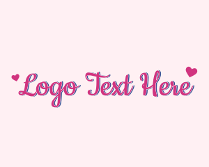 Lovely Handwritten Text Logo