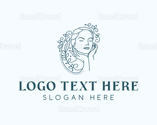 Elegant Female Floral Logo