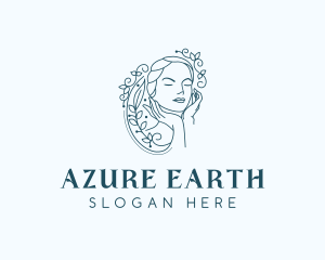 Elegant Female Floral logo design