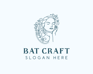 Elegant Female Floral logo design