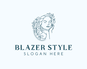 Elegant Female Floral logo design