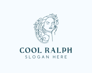 Elegant Female Floral logo design