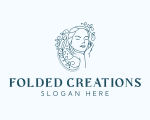 Elegant Female Floral logo design