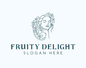 Elegant Female Floral logo design