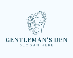 Elegant Female Floral logo design