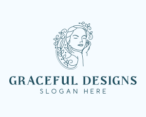 Elegant - Elegant Female Floral logo design