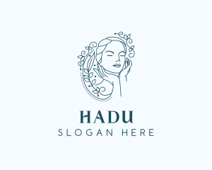 Elegant Female Floral logo design