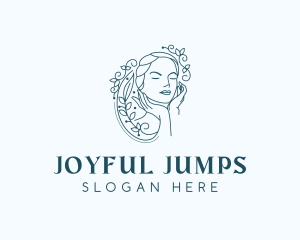 Elegant Female Floral logo design