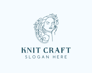 Elegant Female Floral logo design