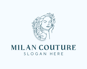 Elegant Female Floral logo design