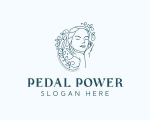 Elegant Female Floral logo design