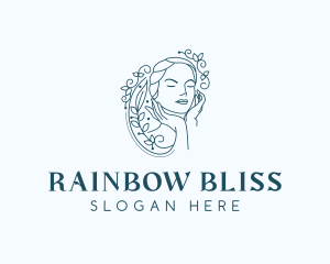 Elegant Female Floral logo design