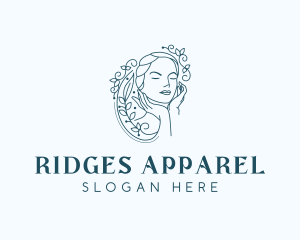 Elegant Female Floral logo design