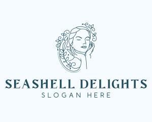 Elegant Female Floral logo design