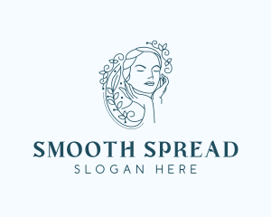 Elegant Female Floral logo design