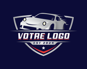 Driving - Car Racing Speed logo design