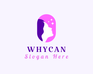 Hairdresser - Magic Cosmetic Woman logo design