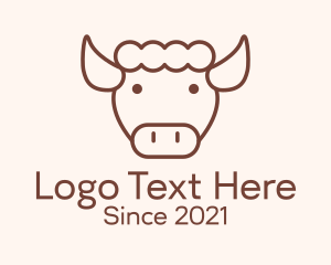 Milk - Cow Sheep  Dairy Wool logo design