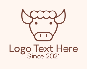 Animal - Cow Animal Farm logo design