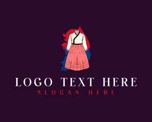 Heritage - South Korea Fashion Dress logo design