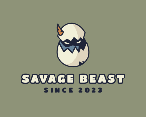 Monster Egg Beast logo design